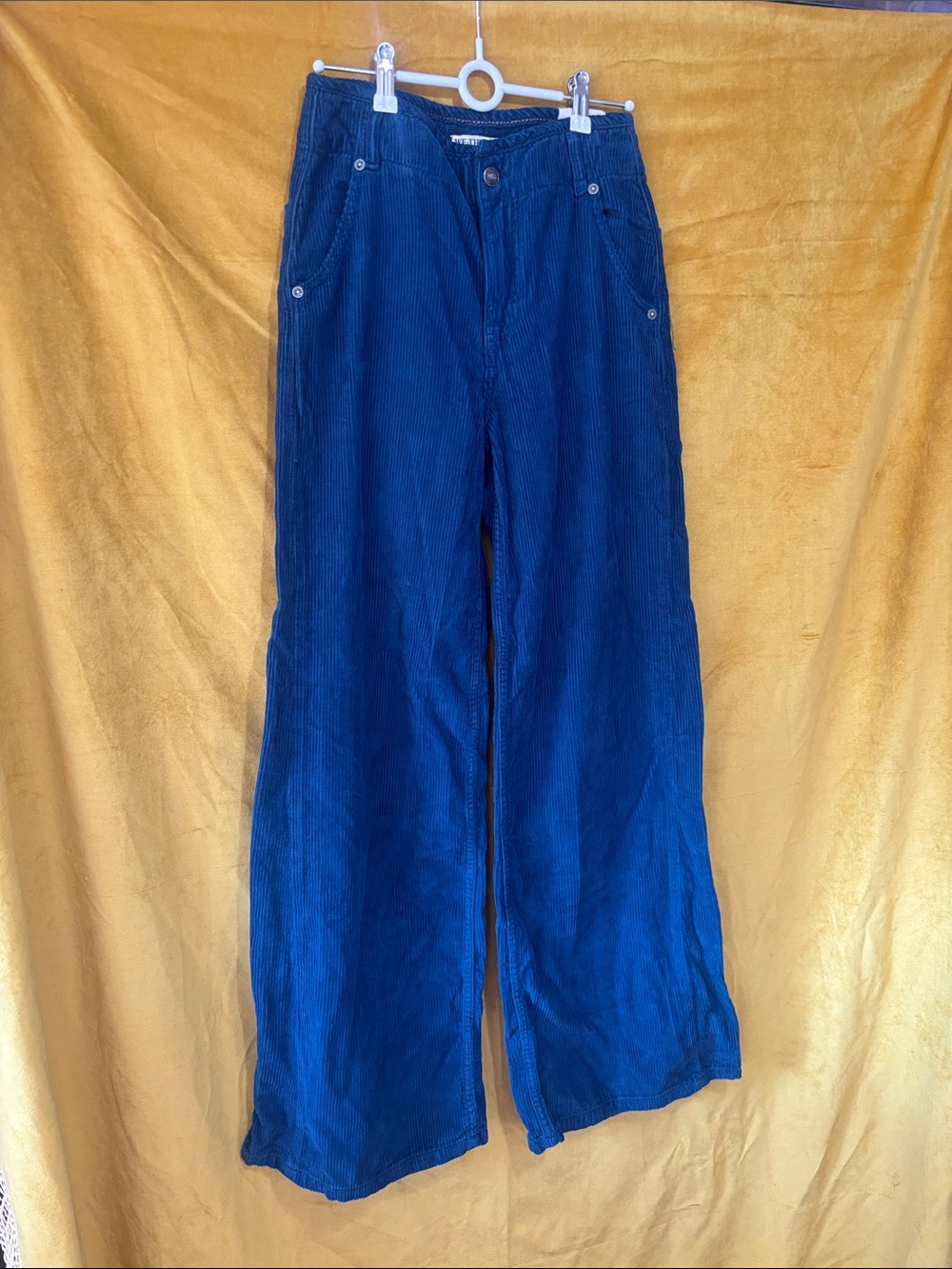 NWT We the Free The Harlow Corduroy Pants Cobalt Blue 25